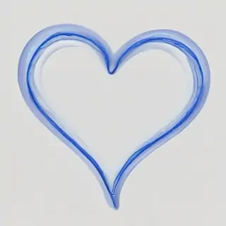 blue heart png