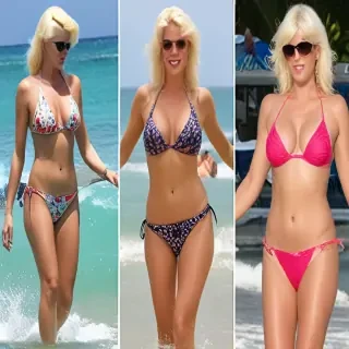 anna nicole smith bikini