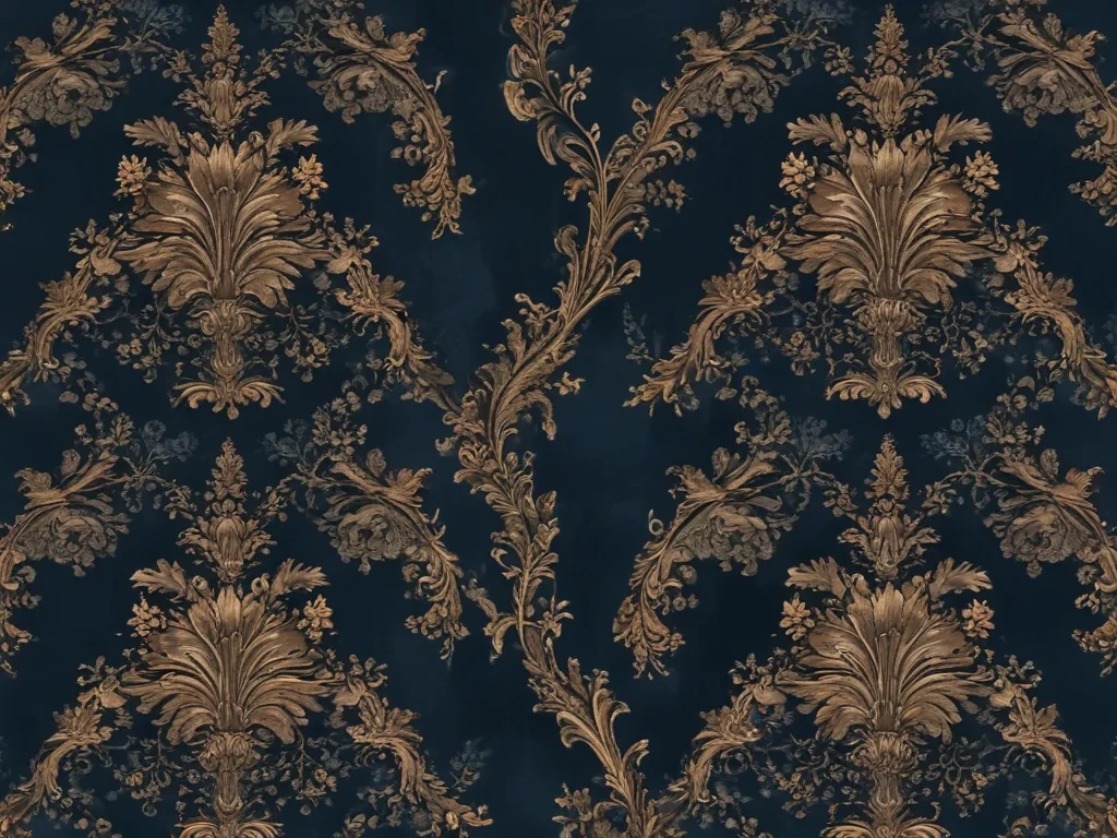 vintage dark blue aesthetic wallpaper
