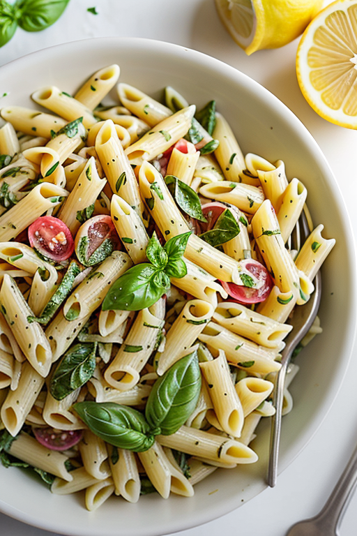 trader joe's lemon basil pasta salad