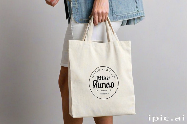 canvas bag mockup