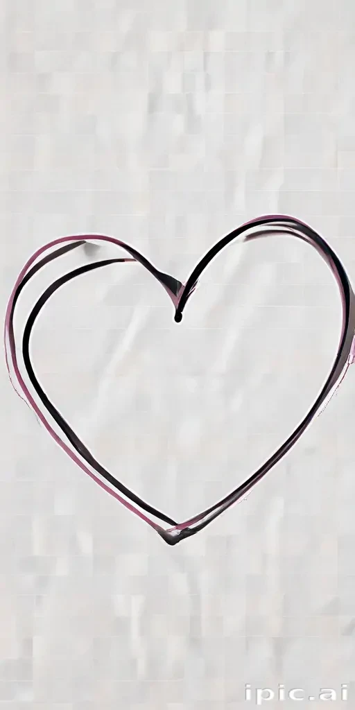 heart outline transparent