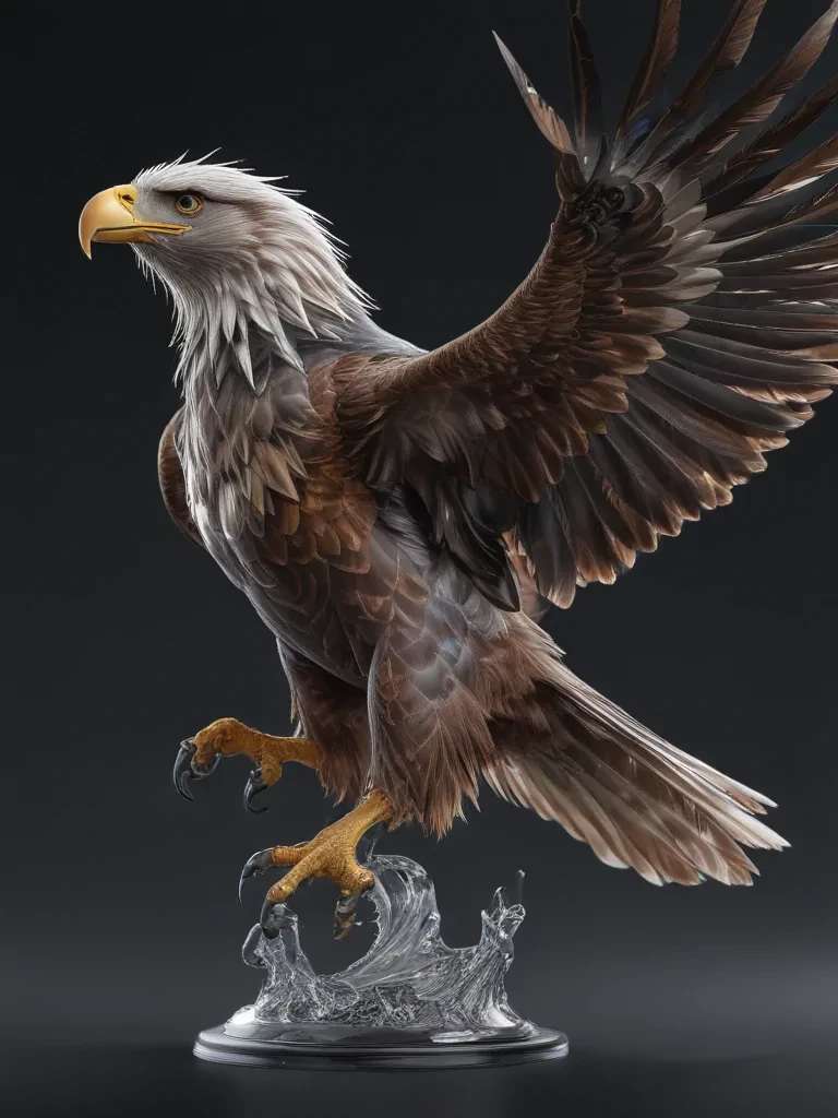 transparent eagle