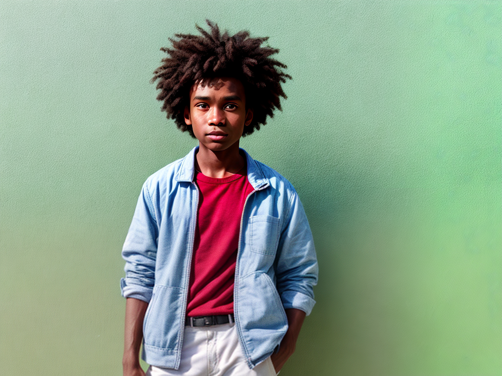 poc person looking at the camera