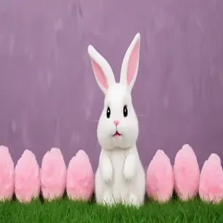 cute bunny background