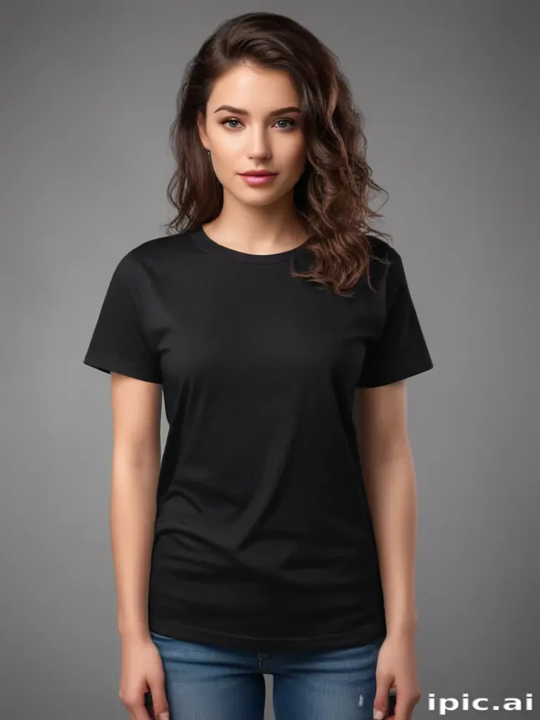 black tee png