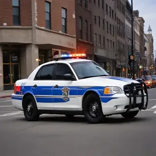 police car wallpaper
