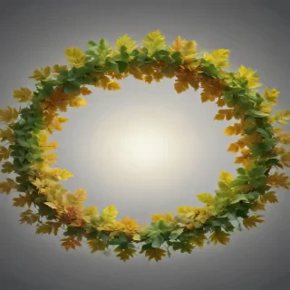 leaf circle