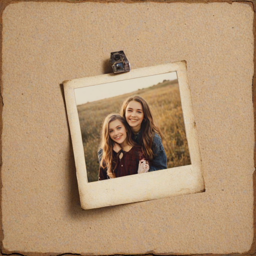 polaroid photo frame png