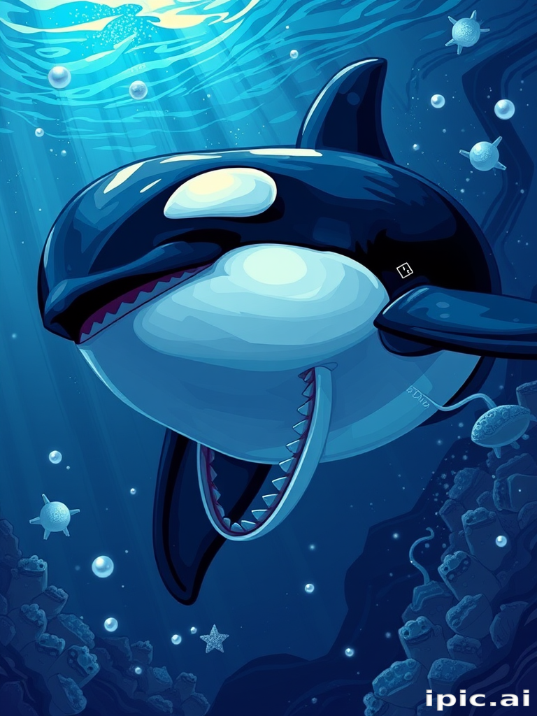 wallpaper orca