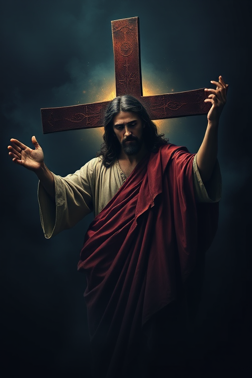 jesus christ dark wallpaper