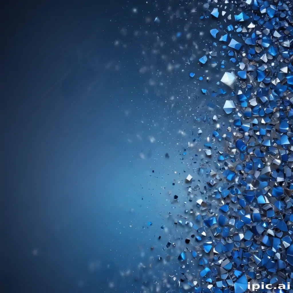 blue sparkle background