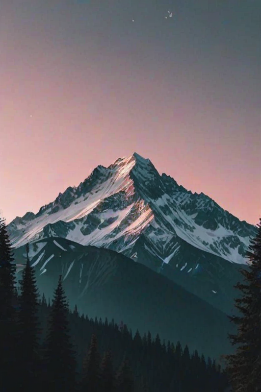 aesthetic mountain wallpaper