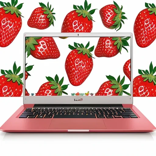 strawberry wallpaper laptop