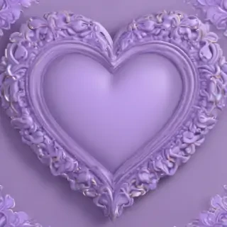 light purple heart wallpaper