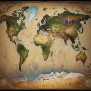 world map picture