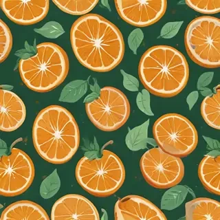cute orange background