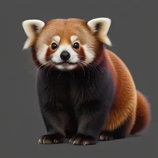red panda png