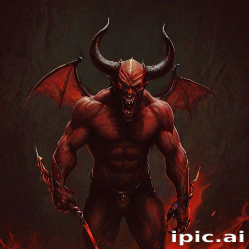 wallpaper of the devil