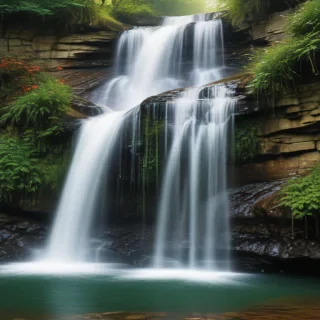 water fall wall paper