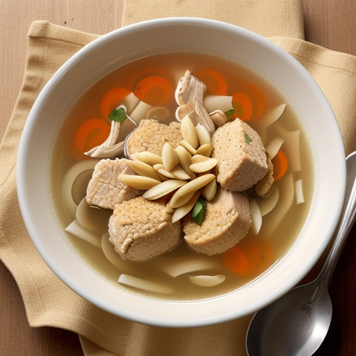 chicken soup with ground chicken