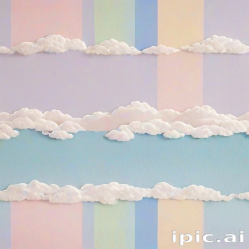 pastel rainbow
