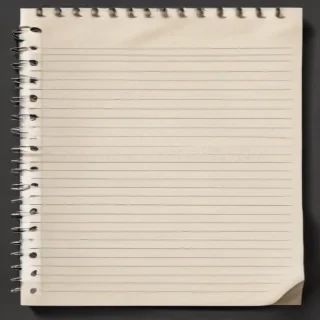 notebook paper png