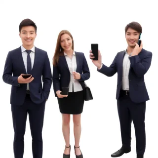 hold phone png
