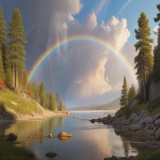 rainbow pastel