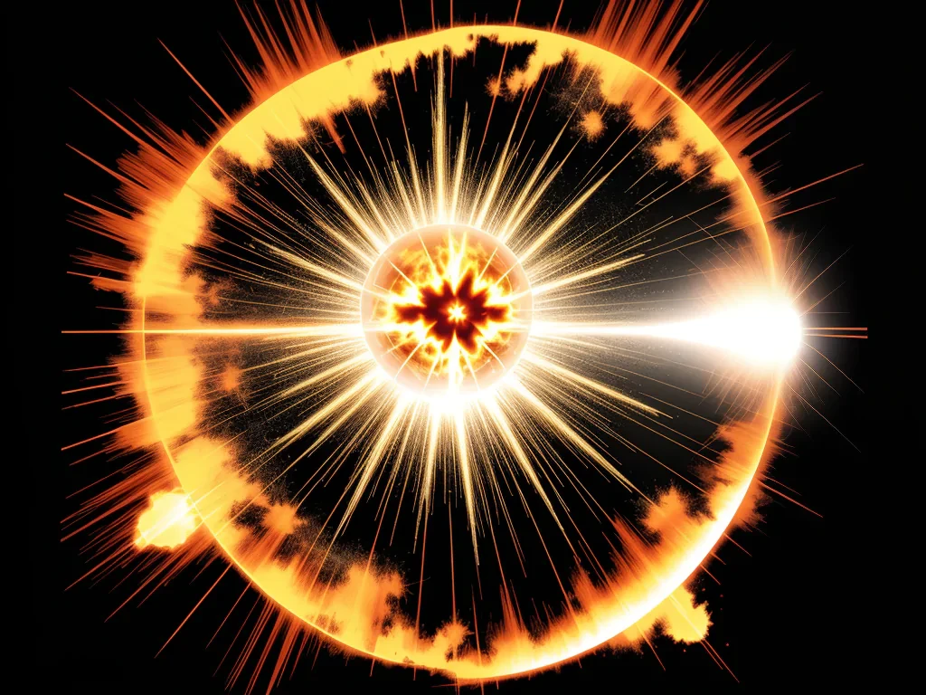 explosion transparent