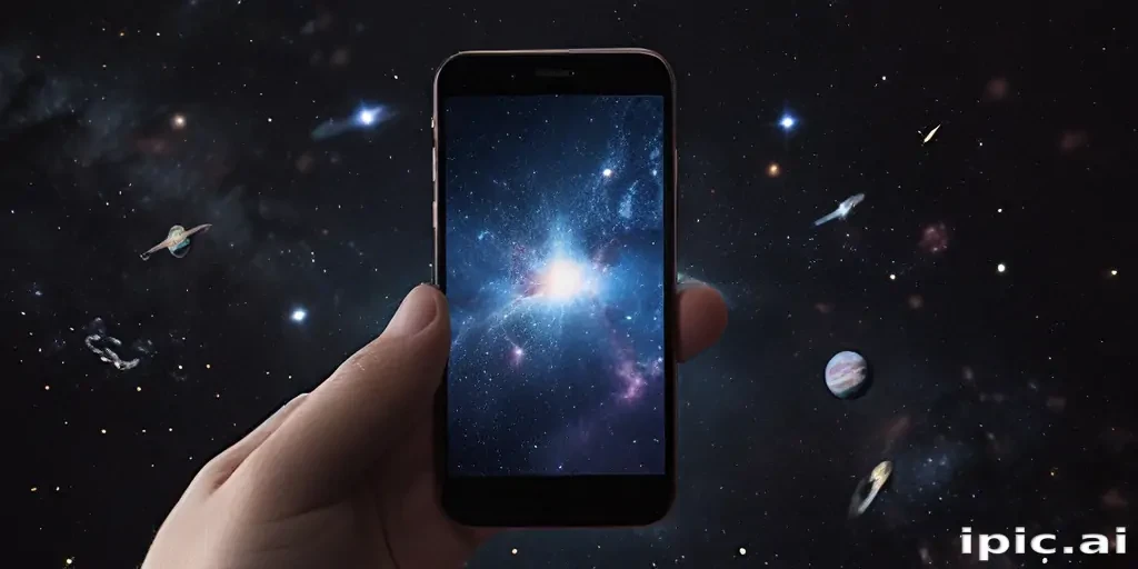 space background phone