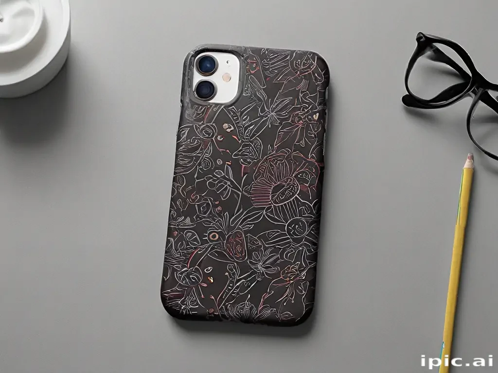 mockup case iphone