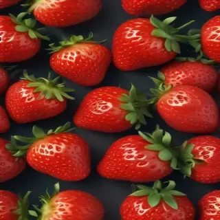 cute strawberry background