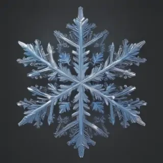 snowflake clipart transparent background