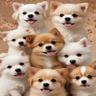 cute dogs wallpaper