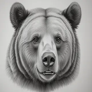 bear drawing