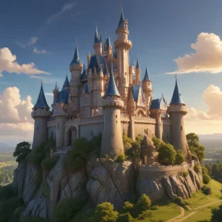 cartoon castel