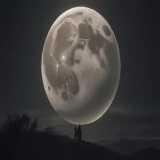 aesthetic crescent moon