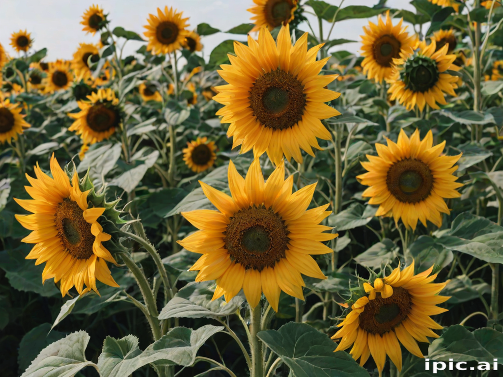 sunflowers aesthetic