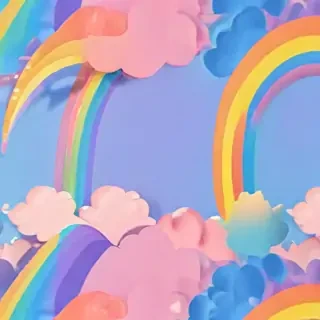 aesthetic wallpapers rainbow