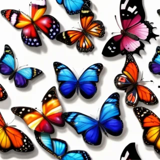 png butterflies