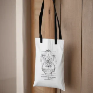mock up tote bag