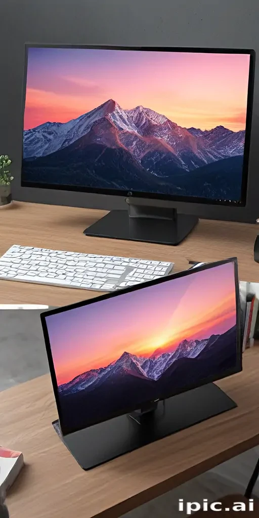 pc screen mockup