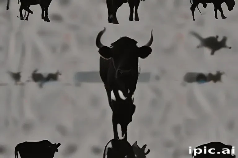 cow silhouette