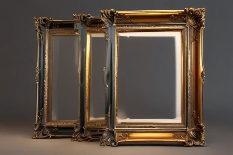 picture frame transparent