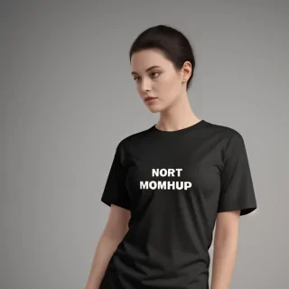 black shirt mockup
