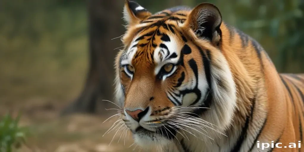 tiger transparent