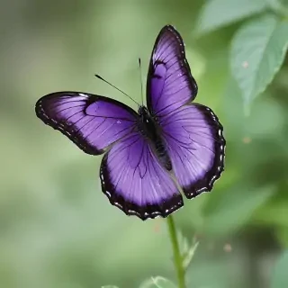 purple butterfly