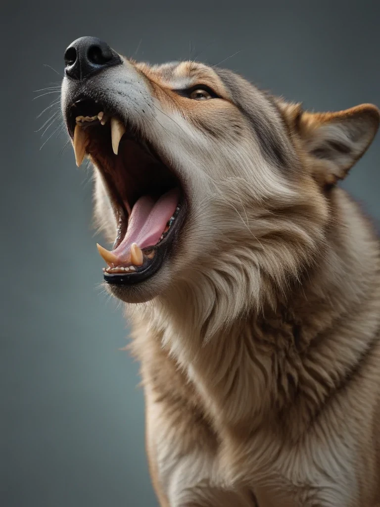 wolf howl png