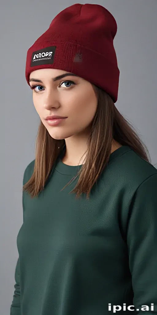 beanie mockup free